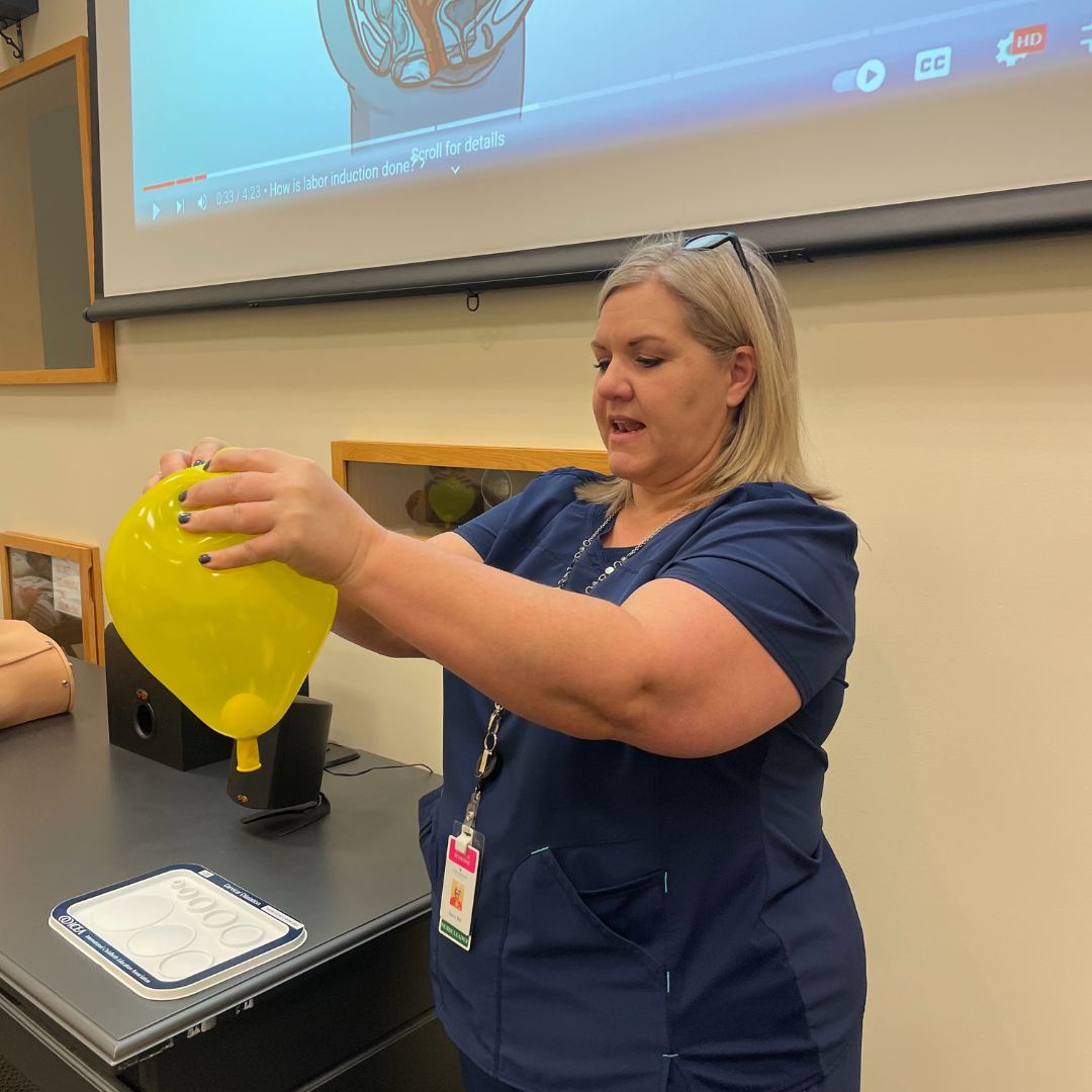 Labor & Delivery Ballon Demonstration