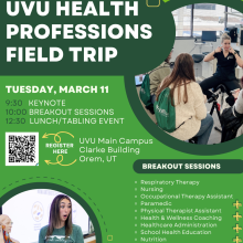 UVU Health Professions Flier